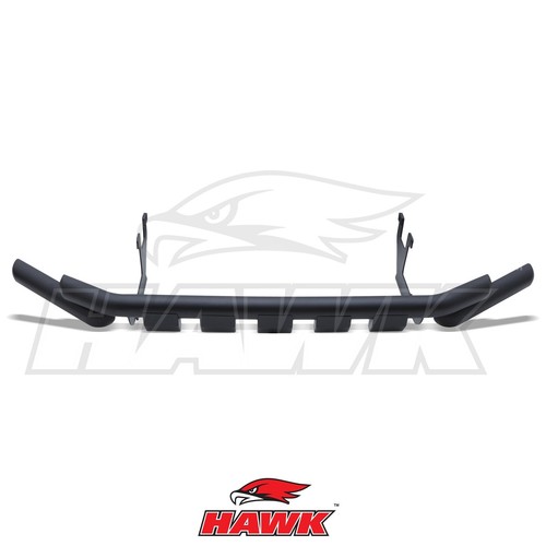 Black front lower bumper bull - lower,