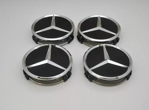 Black mercedes benz 75mm - black,