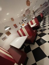 Restaurant booth seating