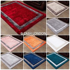Modern 3D Shaggy Rugs Large Living Room Bedroom Rugs Hallway Runner Floor Mat