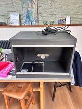 GREY VIVARIUM STARTER KIT WITH HEATING PAD SNAKE, LIZARD, GECKO TANK