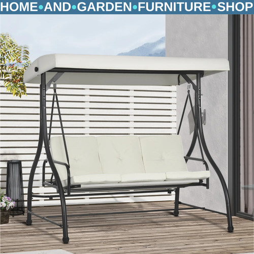 Seater garden swing chair - 3,