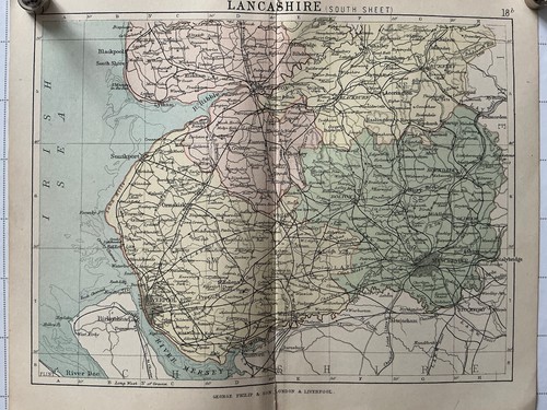 Lancashire south 1885 - -,