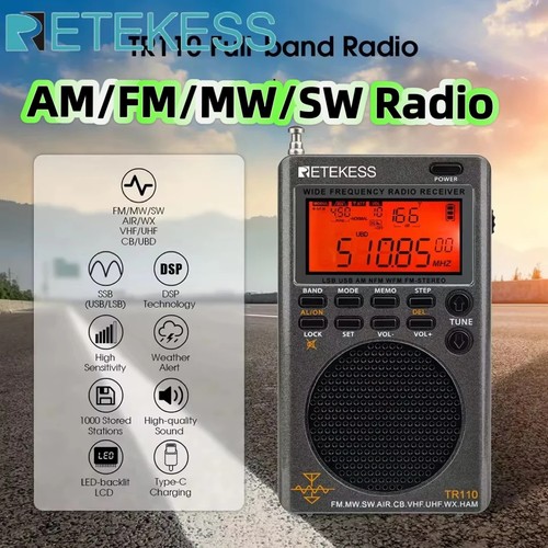 Portable ssb shortwave radio - portable,