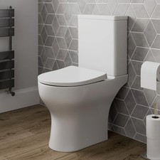 Close Coupled Rimless Toilet D