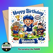 Personalised Scotland Rugby