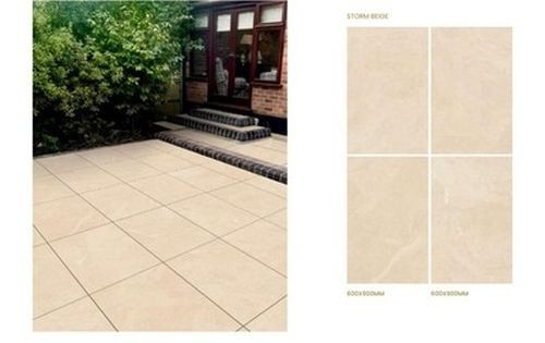 Storm beige porcelain 600 - beige,