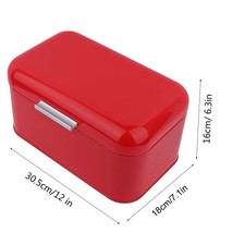 (Red)Solid Color Retro Metal