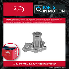 Water Pump fits DAIHATSU CHARADE Mk3, Mk4 1.3 88 to 00 Coolant 1610087108 Apec