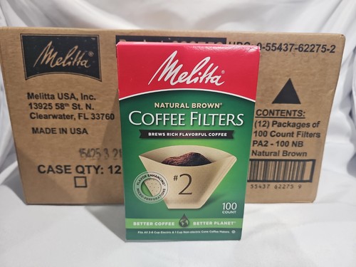 Melitta cone natural brown - #2,