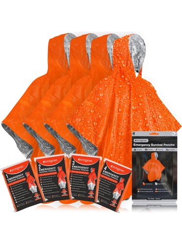 Emergency survival poncho - emergency,