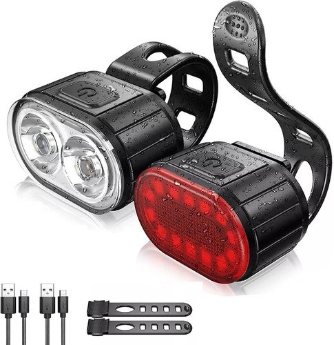 Mountain bike lights set - bike, usb