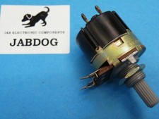 24mm Potentiometer  22K Neg Log Splined spindle DPST Pull Switch B7 17g CD16
