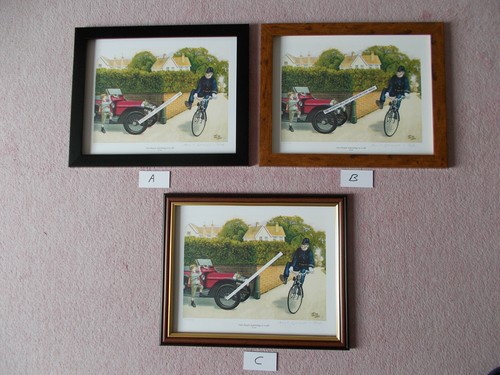 Comical police print - print, by