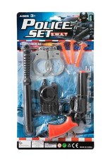 Police set swat carded toy - carded,
