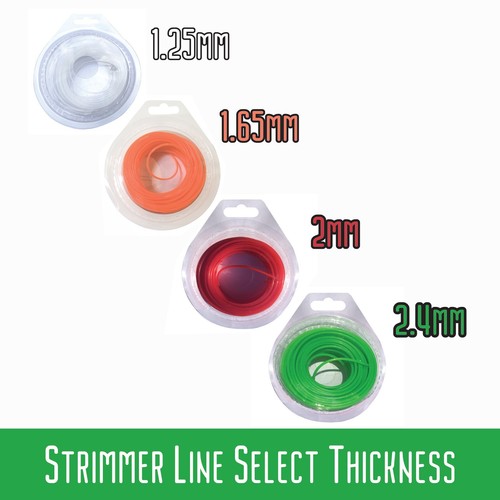 Nylon strimmer line - strimmer, grass