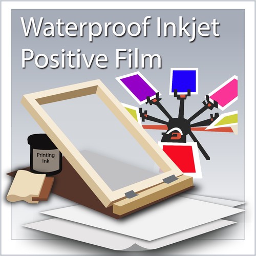 Waterproof inkjet transparency - waterproof,