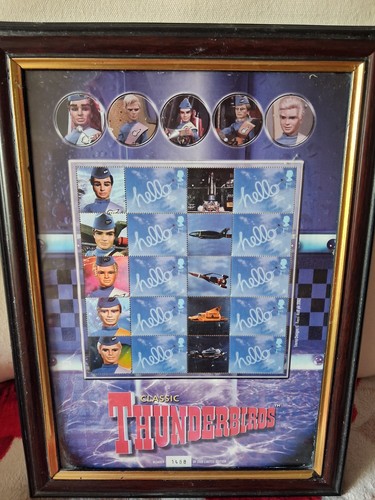 Sheet thunderbirds stamps - of,