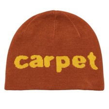 Carpet Company Reversible Beanie (Brown / Pink) RRP £48 -  NEW