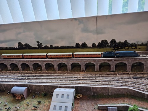Gauge mallard locomotive - n,