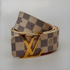 Louis Vuitton belt White