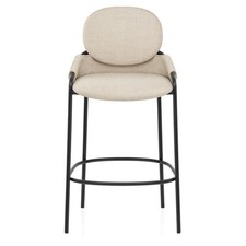 Clearance *SINGLE* Levante Bar Stool Beige Fabric (AC2-105) (1)