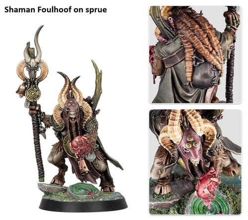 Shaman foulhoof warhammer - shaman,
