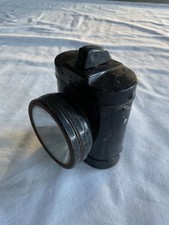 Vintage Ever Ready British Made  Bicycle Front Lamp in Black 1950’s