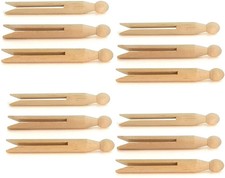 Traditional Wooden Dolly Pegs