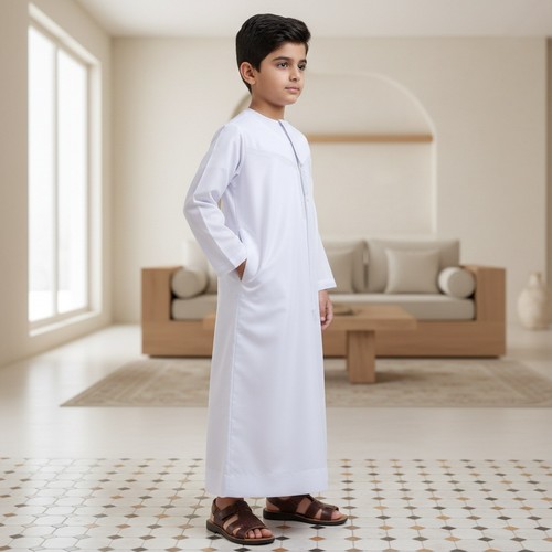 Boys arab thobe loose long - boys,