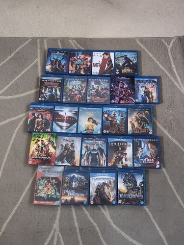 Marvel transformers blu ray - dc,
