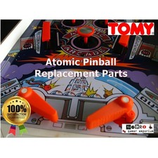 Tomy Atomic Pinball SPARE PARTS Leg Feet Ball Flippers Battery Cover Replacement