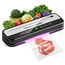 Vacuum Food Sealer Automatic Manual Sealer Dry Wet Pack Machine with 40 Bags