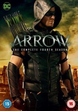 Arrow: The Complete Fourth Season DVD (2016) Stephen Amell cert 15 5 discs
