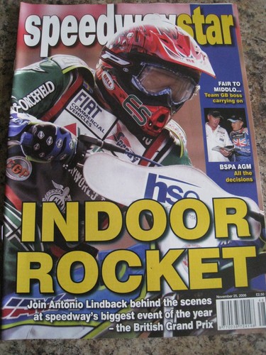 Speedway star magazine - magazine, nov