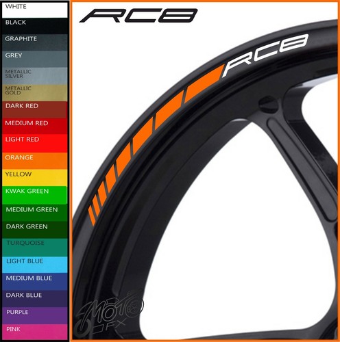Ktm rc8 wheel rim stickers - wheel,