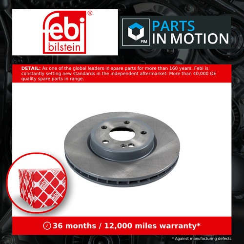 Brake discs pair vented - 2x,