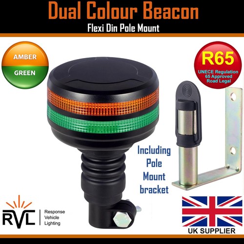 Dual colour amber green - dual,
