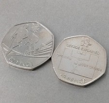 2011 Olympic 50p Coins -