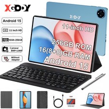 2025 New Tablet 11 inch Android 15 16GB+256GB(1TB TF) 8000mAh WiFi Gaming Tab 2K