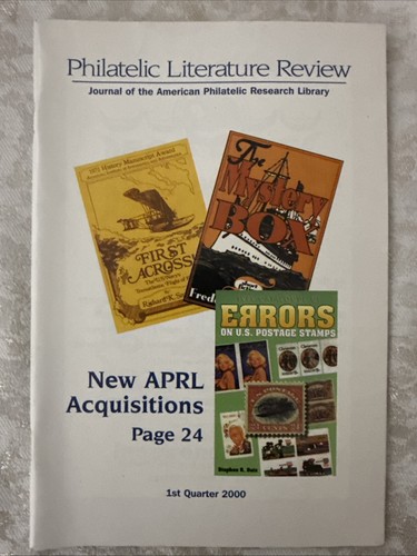 Philatelic literature review - philatelic, review-