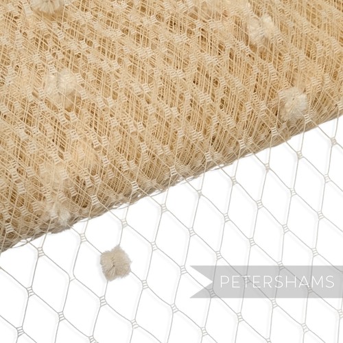 Dotted veiling 23cm - dotted, inch)