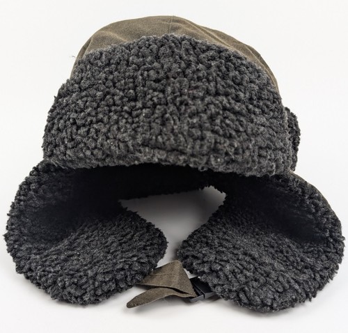 Barbour waxed trapper hat - waxed,
