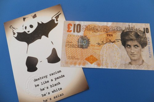 Banksy cut and - and, glasgow