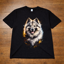 Keeshond Dog Graphic T Shirt