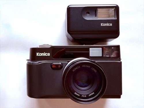 Konica hexar black - af, 35mm