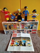 LEGO Set #200 Lego Family (Vintage Home Maker Figures) inc. Box & Instructions