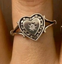 BNIB - REGAL ROSE 'My Darling' -  Heart Shape Sterling Silver Ring - 925 - New