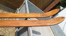 Old Style Wood Skis