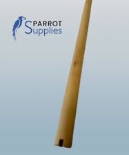 Replacement Parrot Cage Wooden Dowel Perches 2.5cm Diameter - 50 Sizes Available